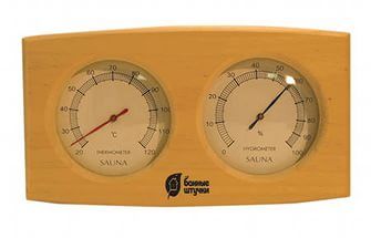 Термометр с гигрометром Банная станция
